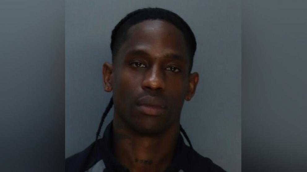 PHOTO: Rapper Travis Scott was arrested for disorderly intoxication and trespassing in Miami on Thursday, Jun. 20, 2024.