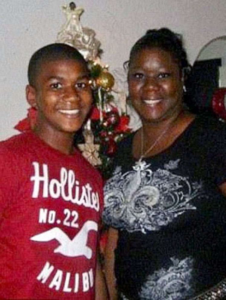 PHOTO: Trayvon Martin and Sybrina Fulton.