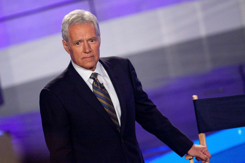 PHOTO: Host of "Jeopardy!" Alex Trebek attends a press conference, Jan. 13, 2011,, in Yorktown Heights, N.Y.