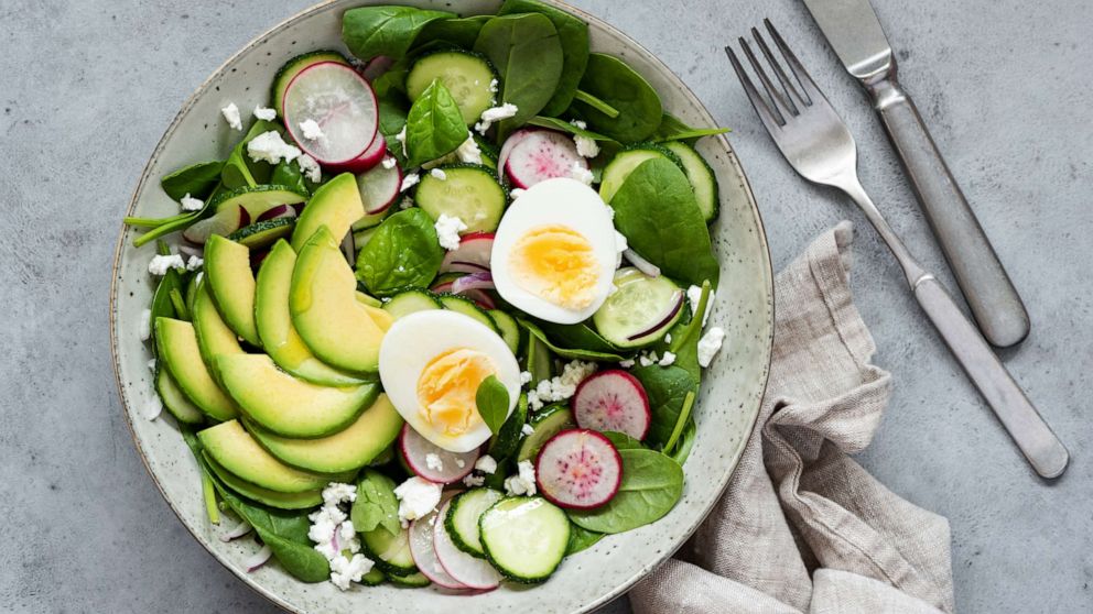 PHOTO: A salad is seen in this stock photo.