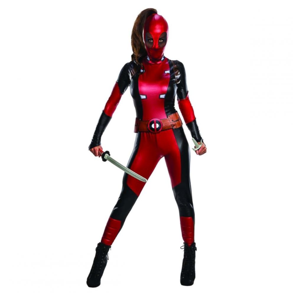 PHOTO: The Lady Deadpool Child Costume is available for $47.99.