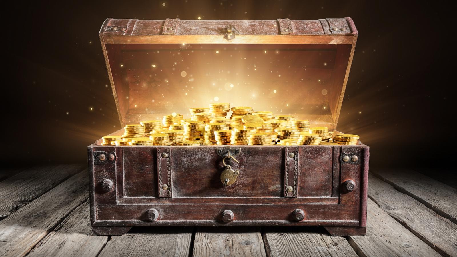 PHOTO: Stock photo of a treasure chest.