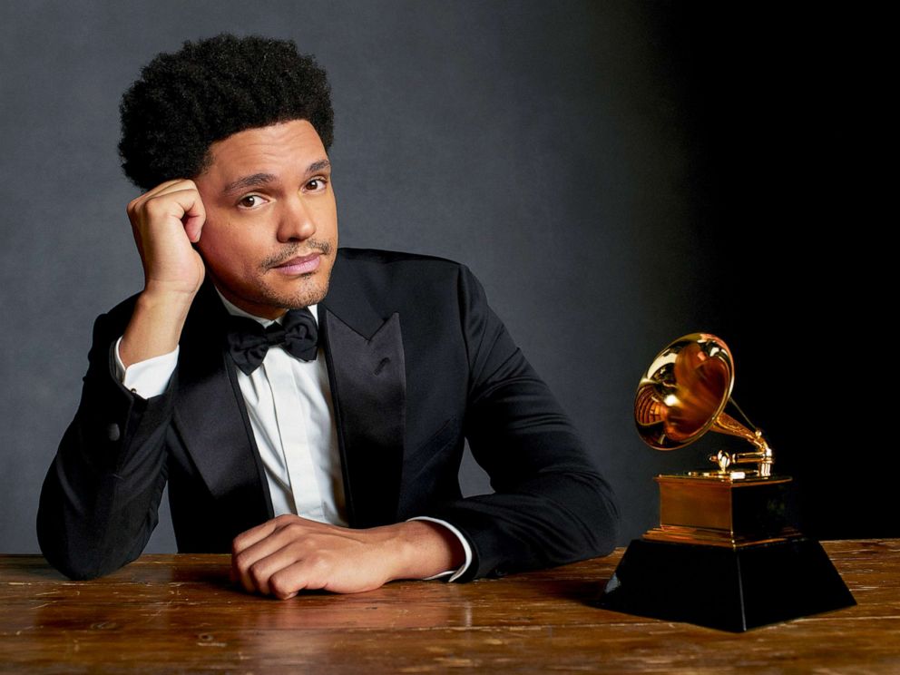 PHOTO: Trevor Noah will host the 63rd Annual Grammy Awards broadcast from Los Angeles on Sunday, March 14, 2021.