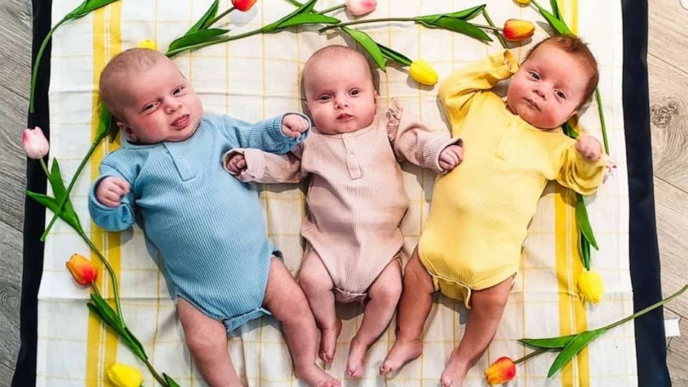 Triplet Who Welcomed Triplets Of Her Own Gets Real About Motherhood ...