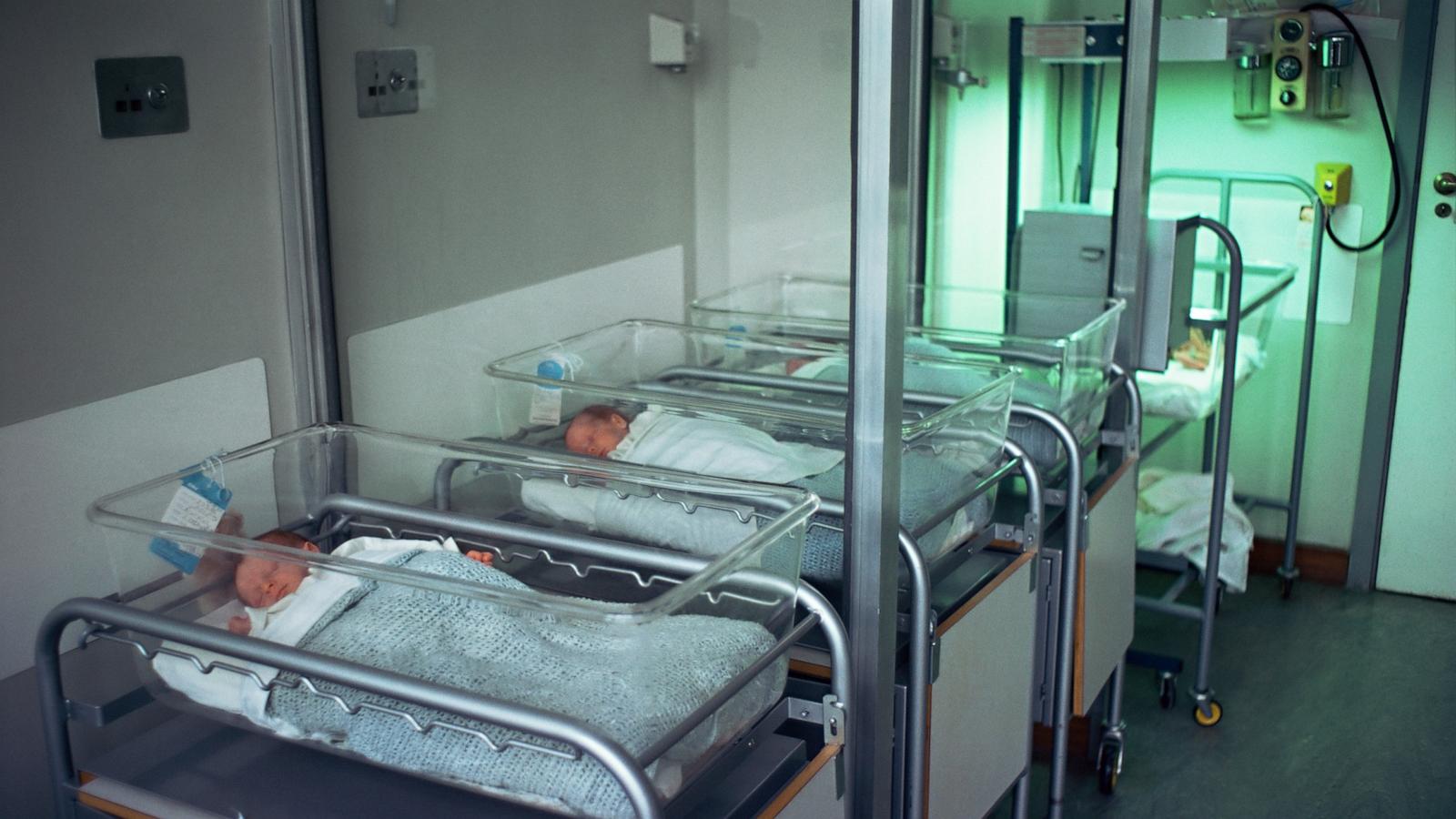 PHOTO: Babies in special baby care unit