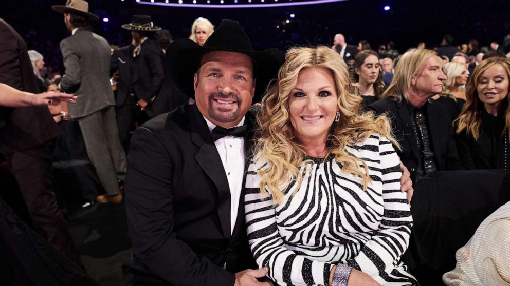 PHOTO: Garth Brooks and Trisha Yearwood attend the 53rd annual CMA Awards at the Bridgestone Arena on Nov. 13, 2019, in Nashville.