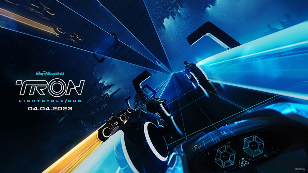 PHOTO: TRON Lightcycle Run will officially open in Magic Kingdom at Walt Disney World Resort on April 4, 2023.