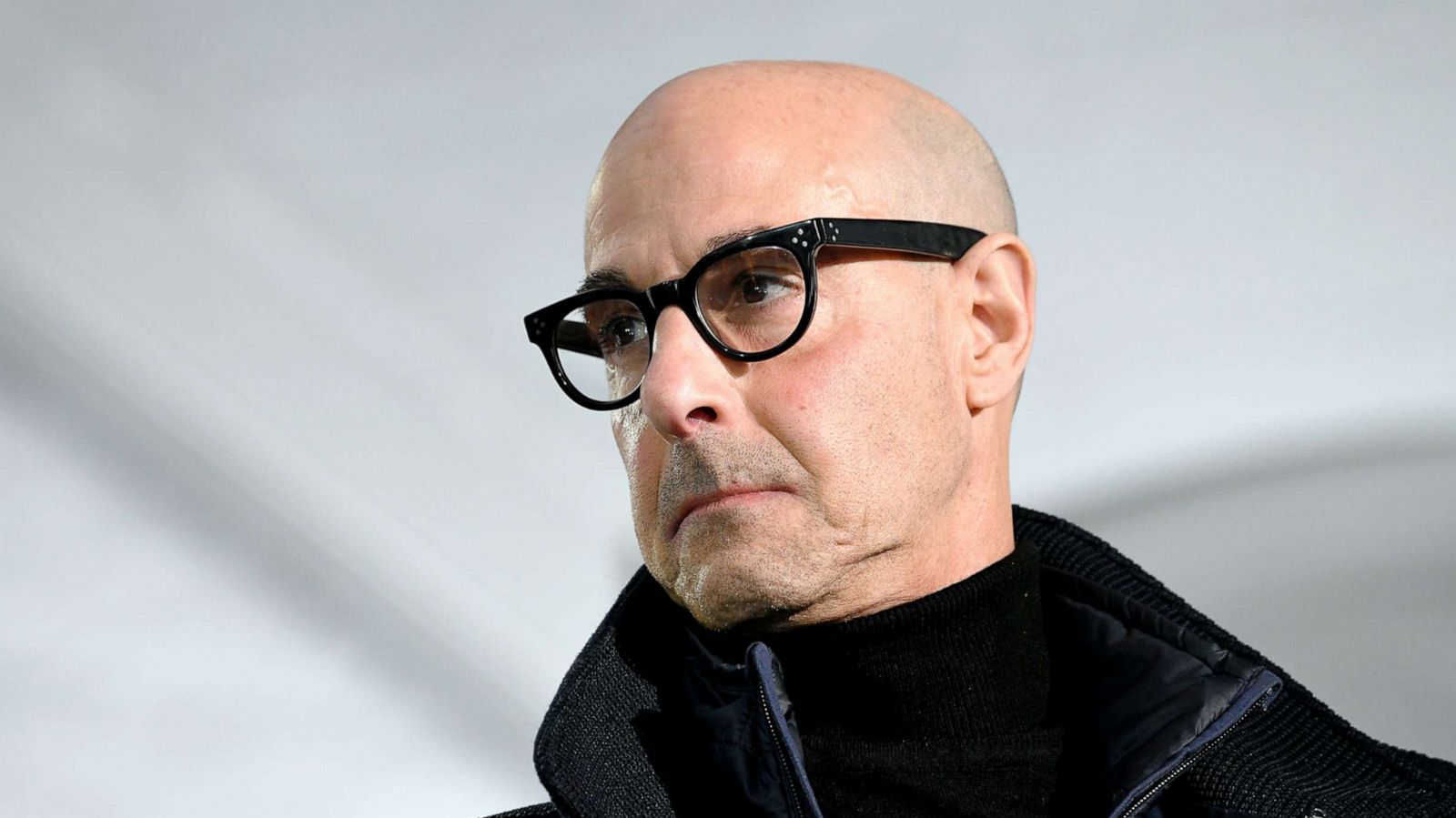 PHOTO: Stanley Tucci speaks onstage at Acura Festival Village at Sundance Film Festival, Jan. 24, 2020, in Park City, Utah.