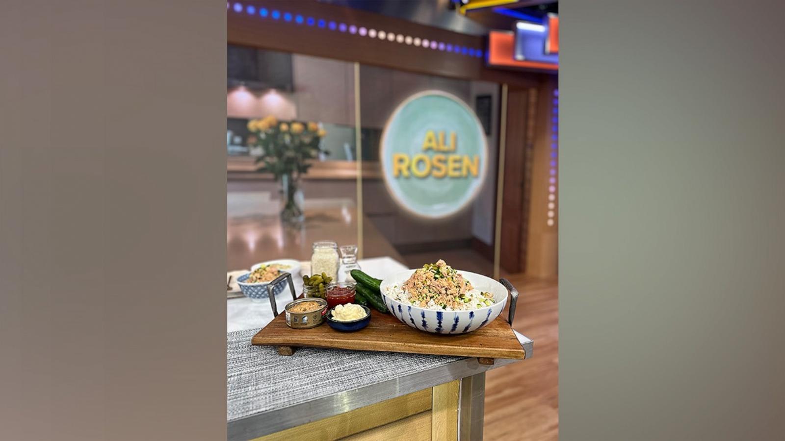 PHOTO: Author Ali Rosen drops by to share her delicious spicy tuna rice bowl recipe.