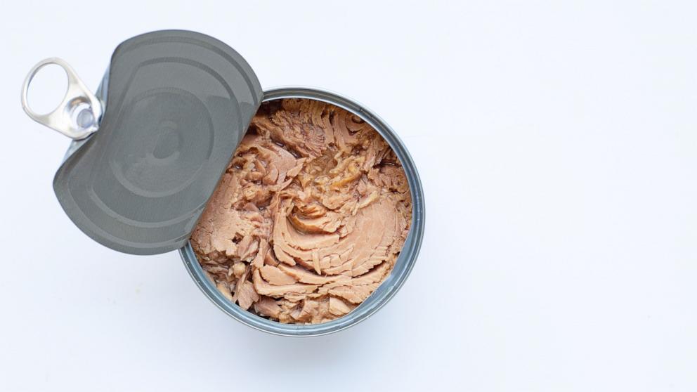 PHOTO: A can of tuna fish is seen in this undated stock photo.