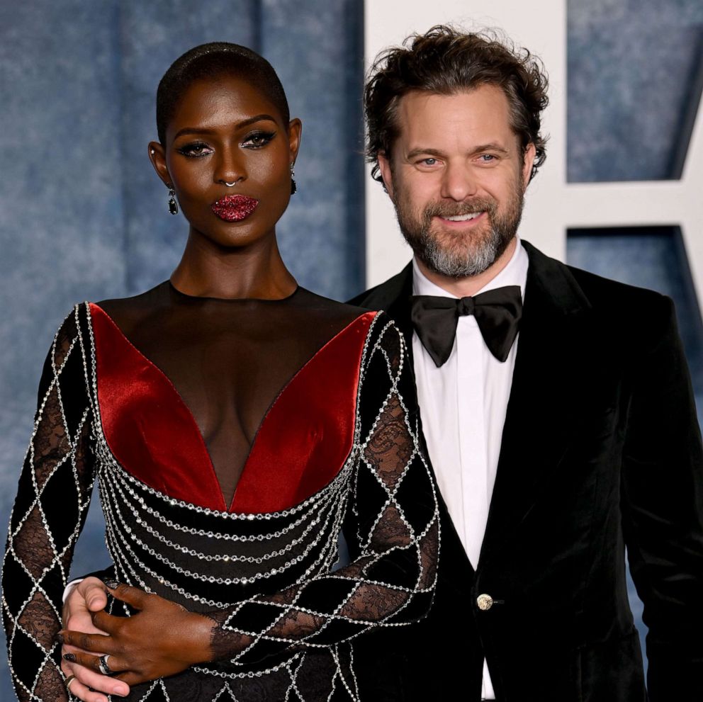 PHOTO: Jodie Turner-Smith and Joshua Jackson attend the Vanity Fair Oscar Party held at the Wallis Annenberg Center for the Performing Arts in Beverly Hills, Los Angeles, March 12, 2023.