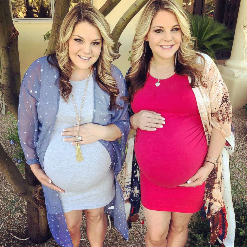 PHOTO: Jalynne Crawford and Janelle Leopoldo are pregnant with their sons.
