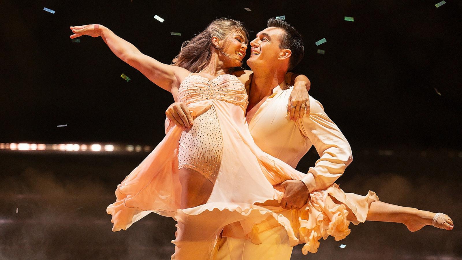 PHOTO: Tyler Cameron dances with partner Tate Madden on Dancing with the Stars, oct. 20, 2026.