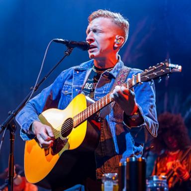 PHOTO: Tyler Childers performs in support of his "Mule Pull Tour 24" at Pine Knob Music Theatre on June 11, 2024 in Clarkston, Michigan.