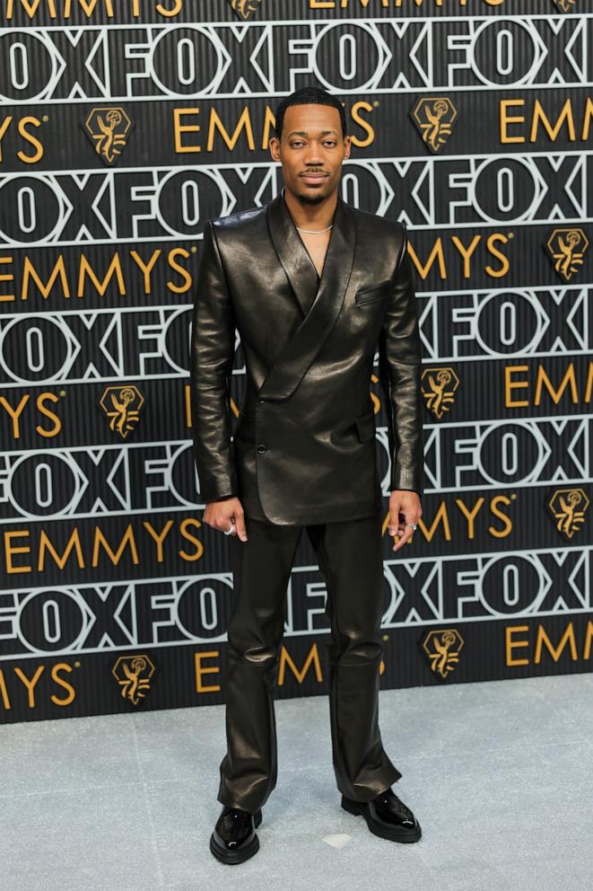 PHOTO: Tyler James Williams attends the 75th Primetime Emmy Awards at Peacock Theater, Jan. 15, 2024, in Los Angeles.