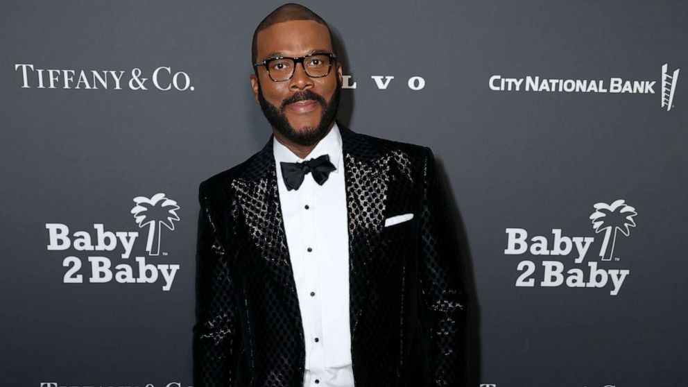 PHOTO: Tyler Perry attends the 2022 Baby2Baby Gala presented by Paul Mitchell at Pacific Design Center, Nov. 12, 2022, in West Hollywood, Calif.