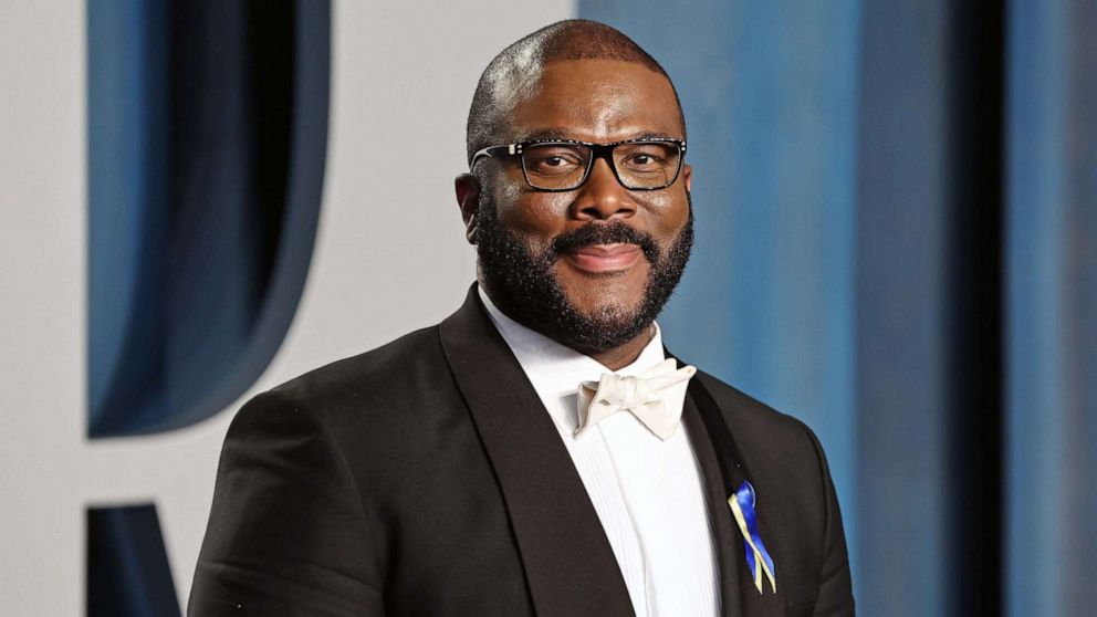 PHOTO: Tyler Perry attends the 2022 Vanity Fair Oscar Party at Wallis Annenberg Center for the Performing Arts on March 27, 2022 in Beverly Hills, Calif.