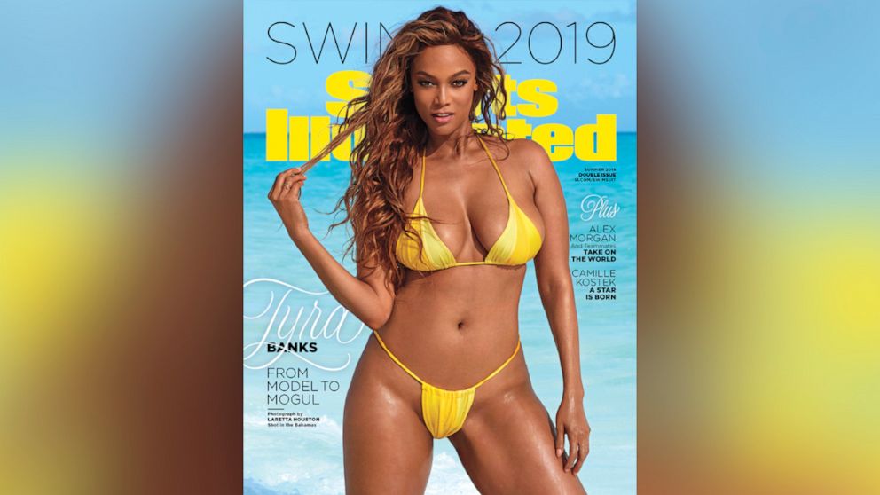 PHOTO: Summer 2019 Sports Illustrated cover with Tyra Banks in Great Exuma, Bahamas is on sale now.