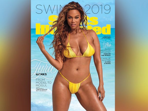 adviseren kleurstof Circulaire Tyra Banks, Alex Morgan and Camille Kostek cover 2019 Sports Illustrated  Swimsuit Issue - Good Morning America