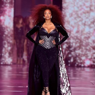 PHOTO: Tyra Banks walks the runway for the Victoria's Secret Fashion Show 2024 on Oct. 15, 2024 in New York City. 