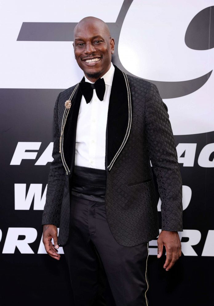 PHOTO: Tyrese Gibson attends the Universal Pictures "F9" World Premiere at TCL Chinese Theatre on June 18, 2021, in Hollywood, Calif.