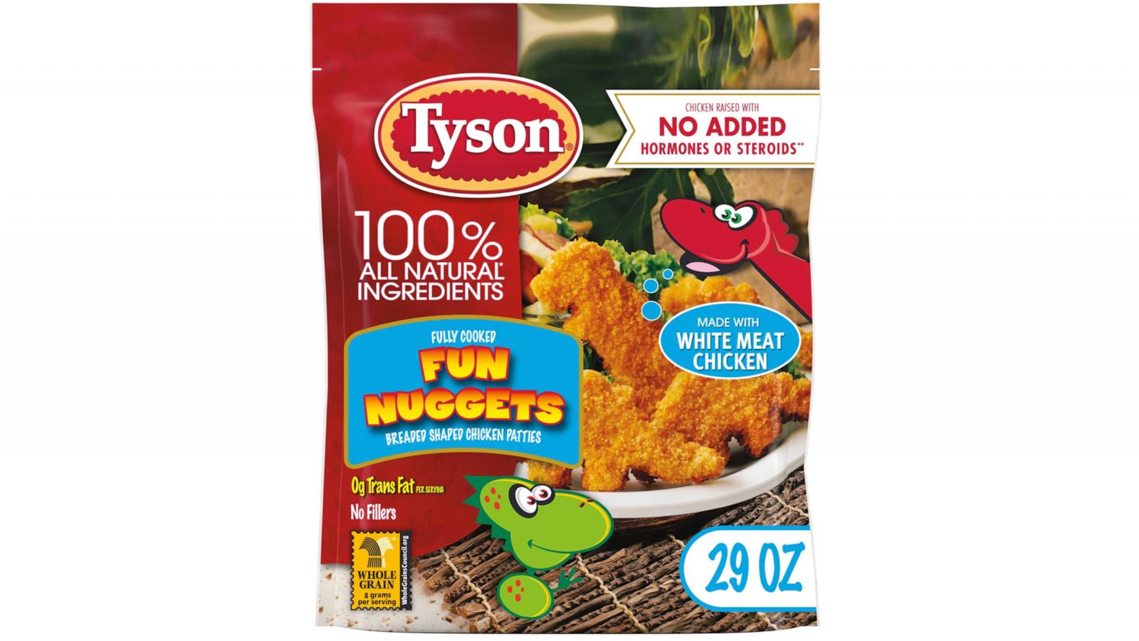 PHOTO: Tyson Chicken Nuggets Fully Cooked bag (Frozen).