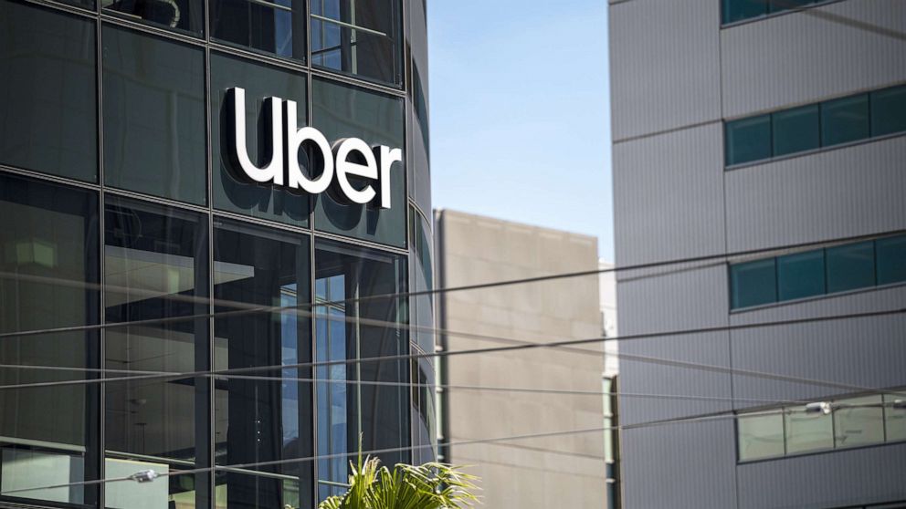 PHOTO: Uber headquarters in San Francisco, California, April 27, 2023.