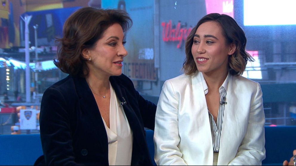 PHOTO: UCLA gymnast Katelyn Ohashi and her coach, Valorie Kondos Field, speak out on "Good Morning America," Jan. 17, 2019.