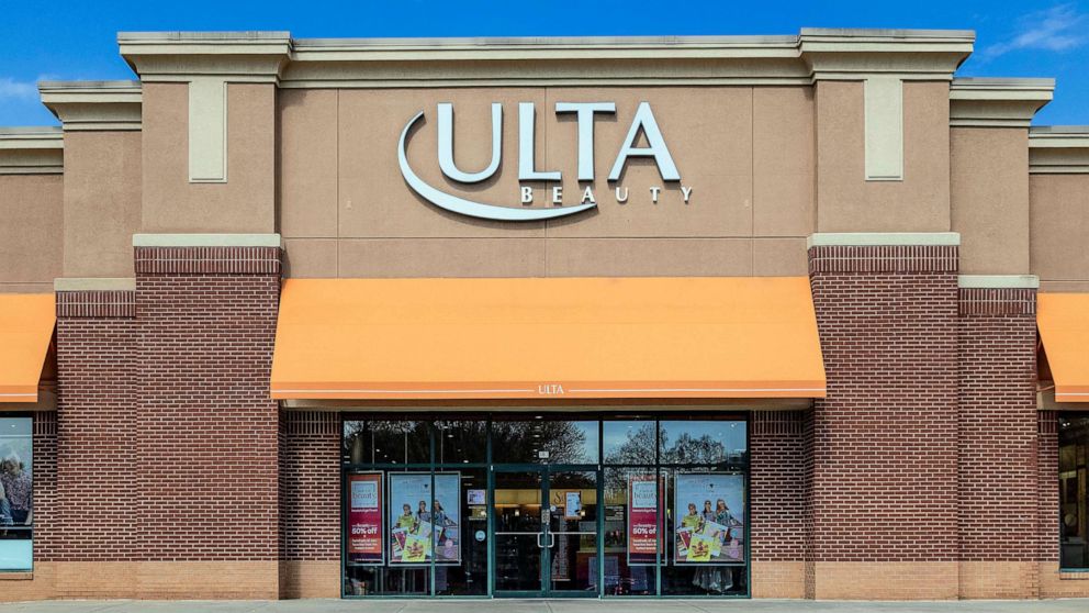 PHOTO: An Ulta beauty and cosmetics store stands in Snellville, Ga., March 30, 2019. 