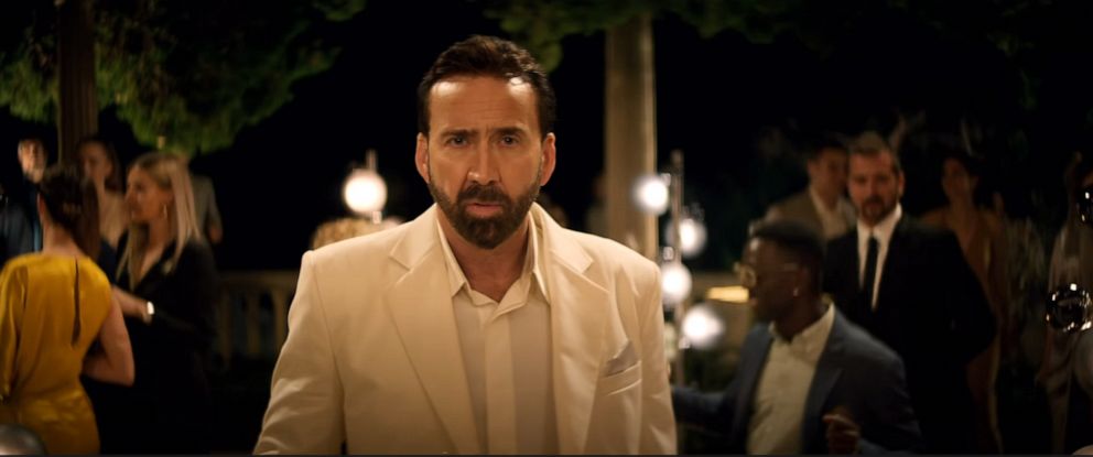 PHOTO: Nick Cage stars in "The Unbearable Weight of Massive Talent" produced by Lionsgate. Cage must accept a $1 million offer to attend the birthday of a dangerous super fan, but is then recruited by the CIA in order to save himself and his loved ones.