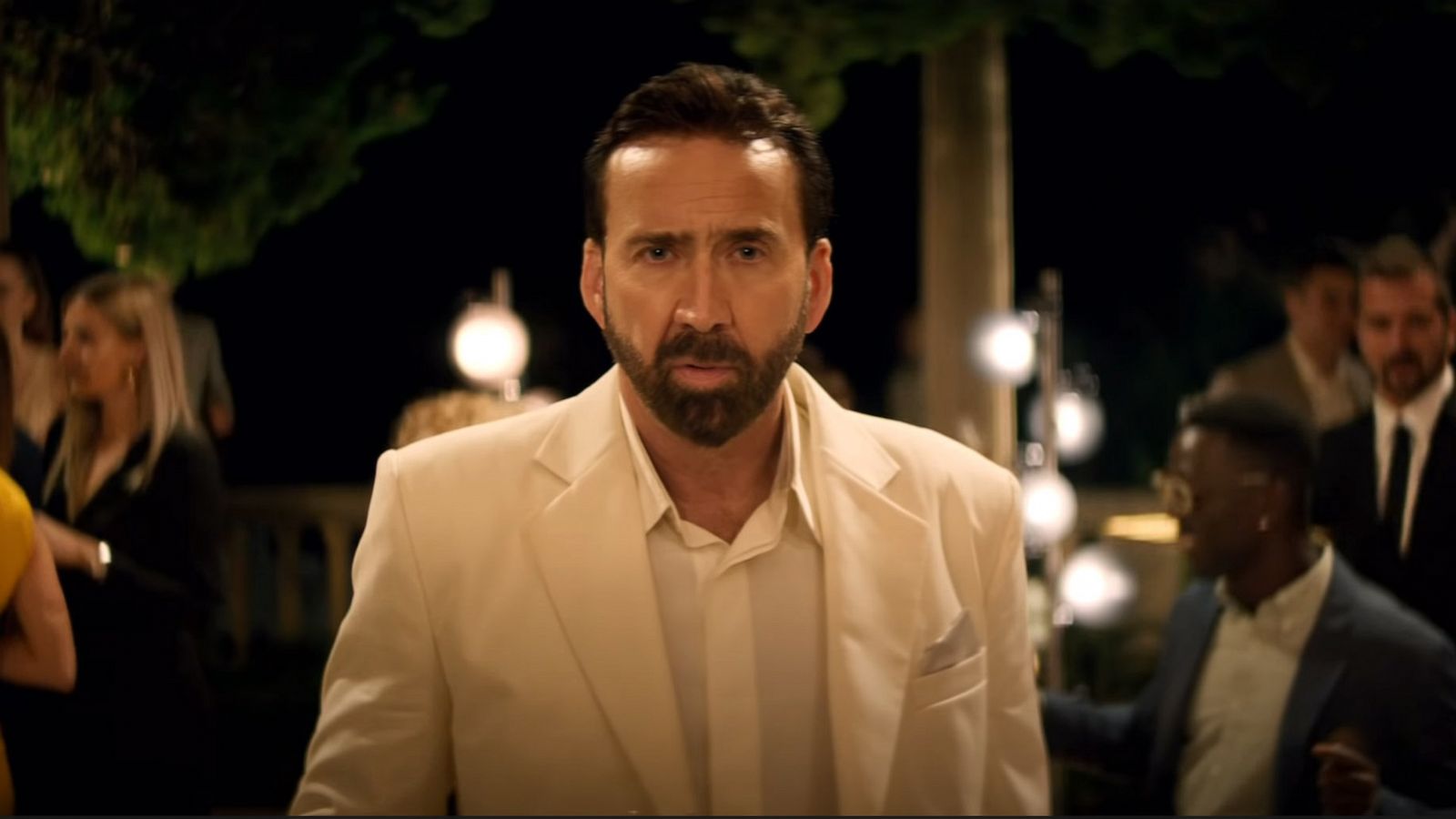 PHOTO: Nick Cage stars in "The Unbearable Weight of Massive Talent" produced by Lionsgate. Cage must accept a $1 million offer to attend the birthday of a dangerous super fan, but is then recruited by the CIA in order to save himself and his loved ones.