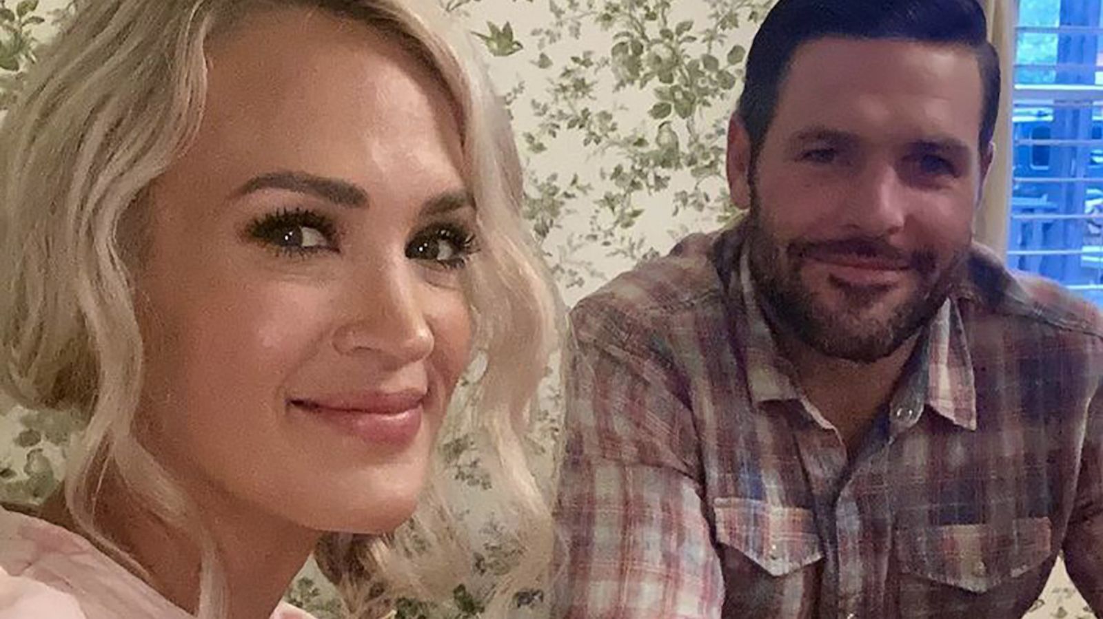 PHOTO: Carrie Underwood posted a photo on social media with her husband Mike Fisher on the occasion of their 11th wedding anniversary, July 11, 2021.