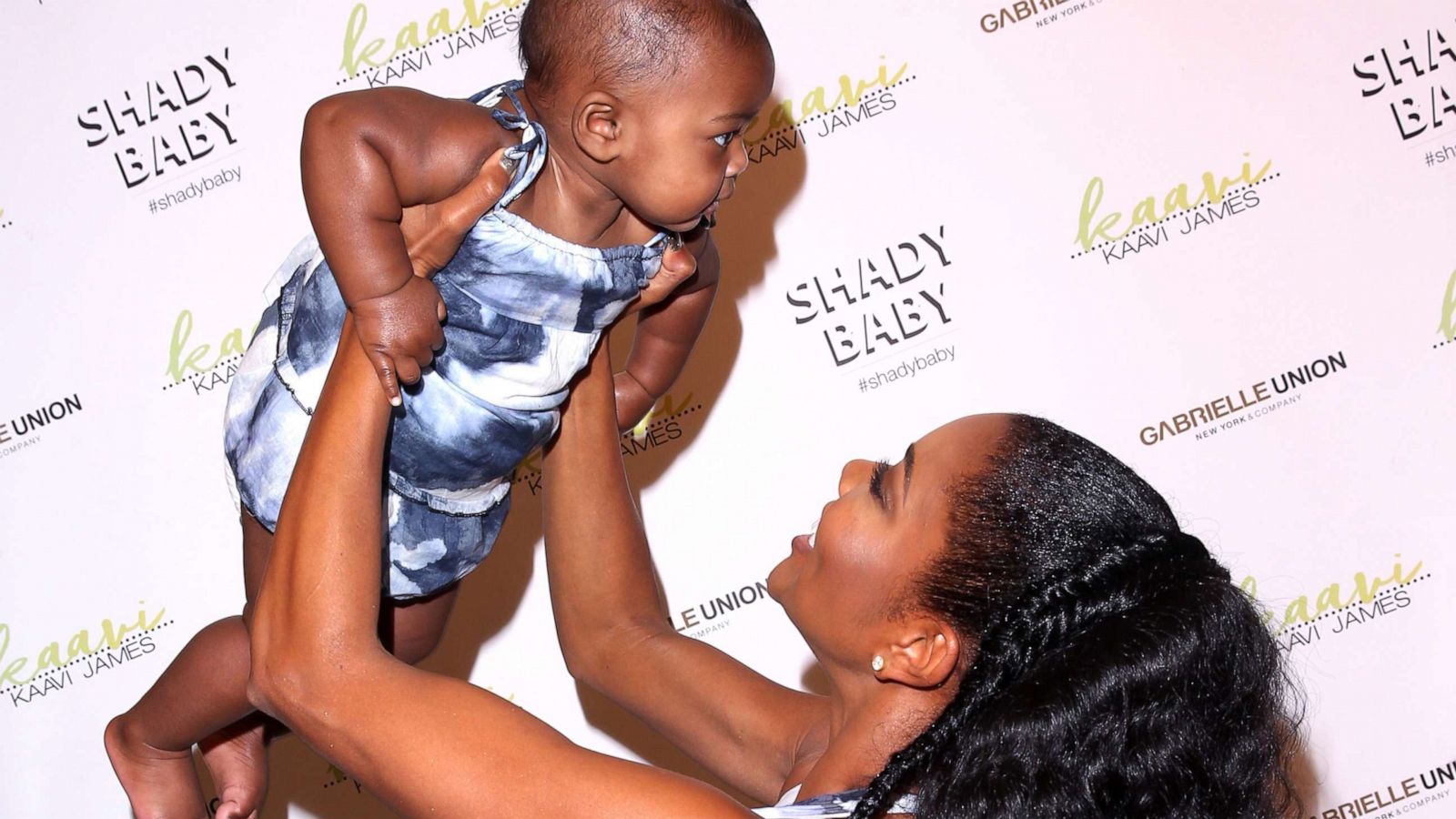 PHOTO:Kaavia James Union Wade and Gabrielle Union visit New York & Company Store in Burbank, Calif. to launch the Kaavi James Collection, May 9, 2019.