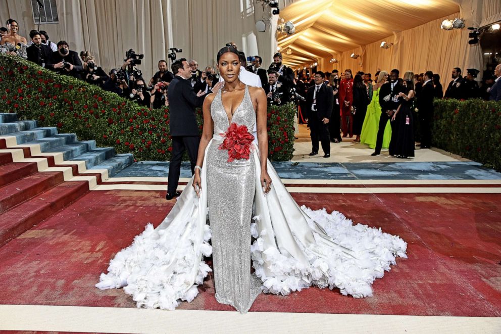 PHOTO: Gabrielle Union attends The 2022 Met Gala Celebrating "In America: An Anthology of Fashion" at The Metropolitan Museum of Art, May 2, 2022, in New York.