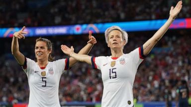 US women's soccer jersey is No. 1 Nike 