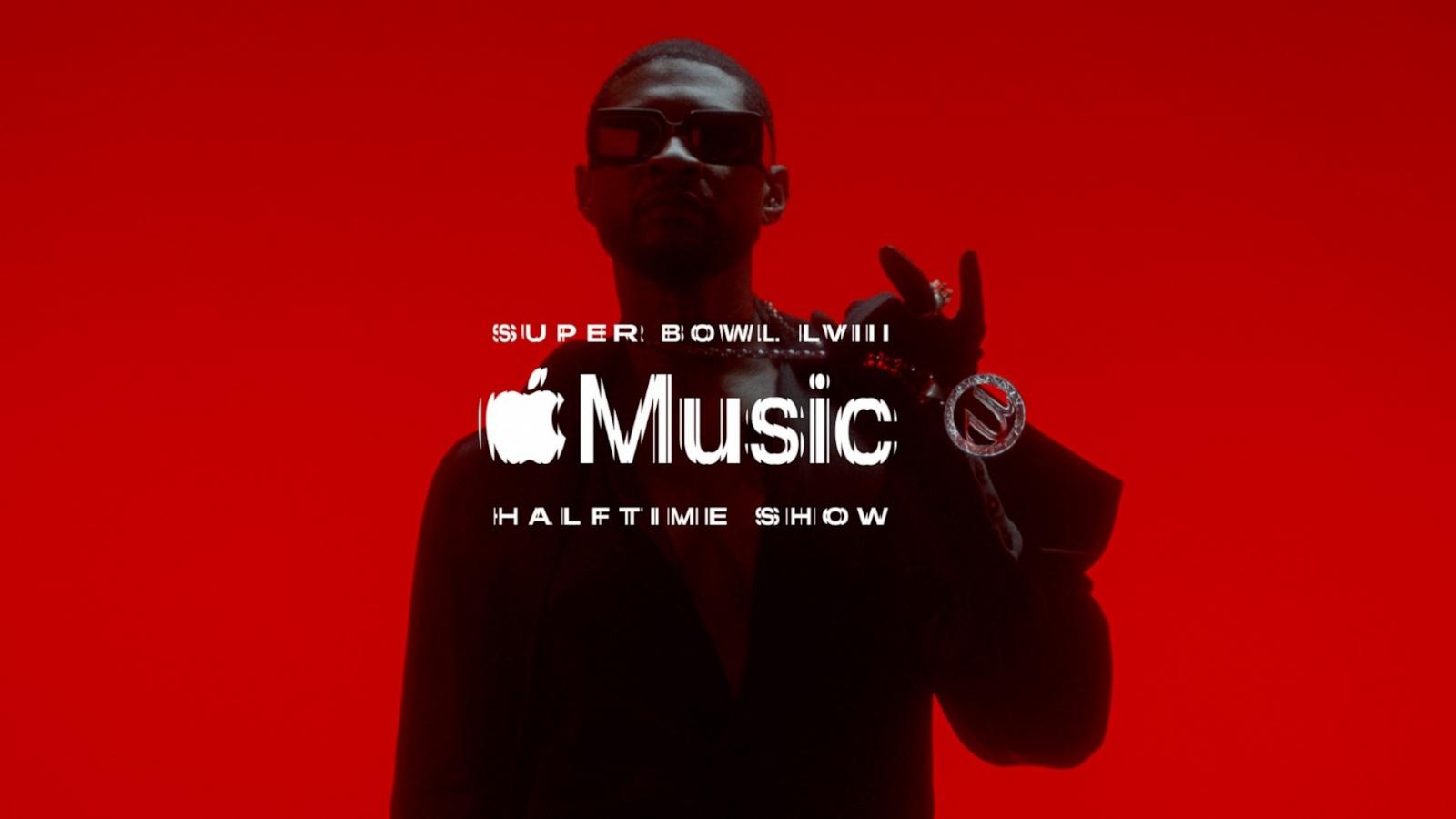 PHOTO: Usher appears in the new trailer for the Apple Music Super Bowl LVIII Halftime Show.
