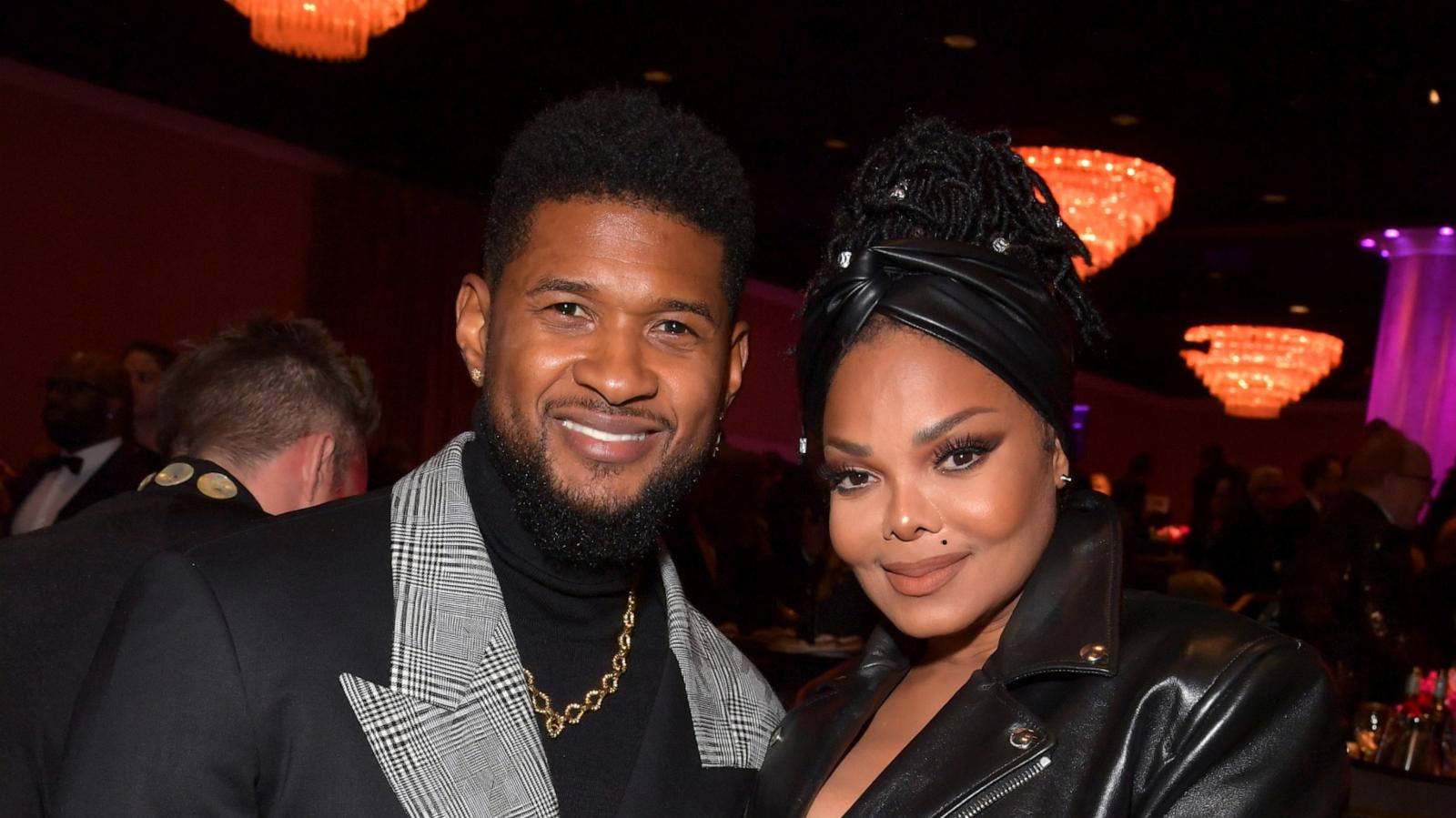 PHOTO: Usher and Janet Jackson attend the Pre-GRAMMY Gala and GRAMMY Salute to Industry Icons Honoring Sean "Diddy" Combs on January 25, 2020 in Beverly Hills, California.