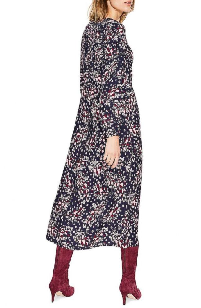 PHOTO: Boden, V-Neck Everyday Midi Dress $120