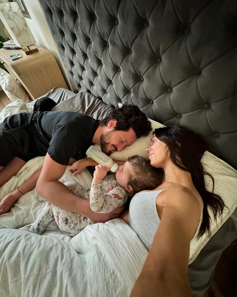 PHOTO: In this photo posted to her Instagram account, Jenna Johnson is shown with Val Chmerkovskiy and their son.