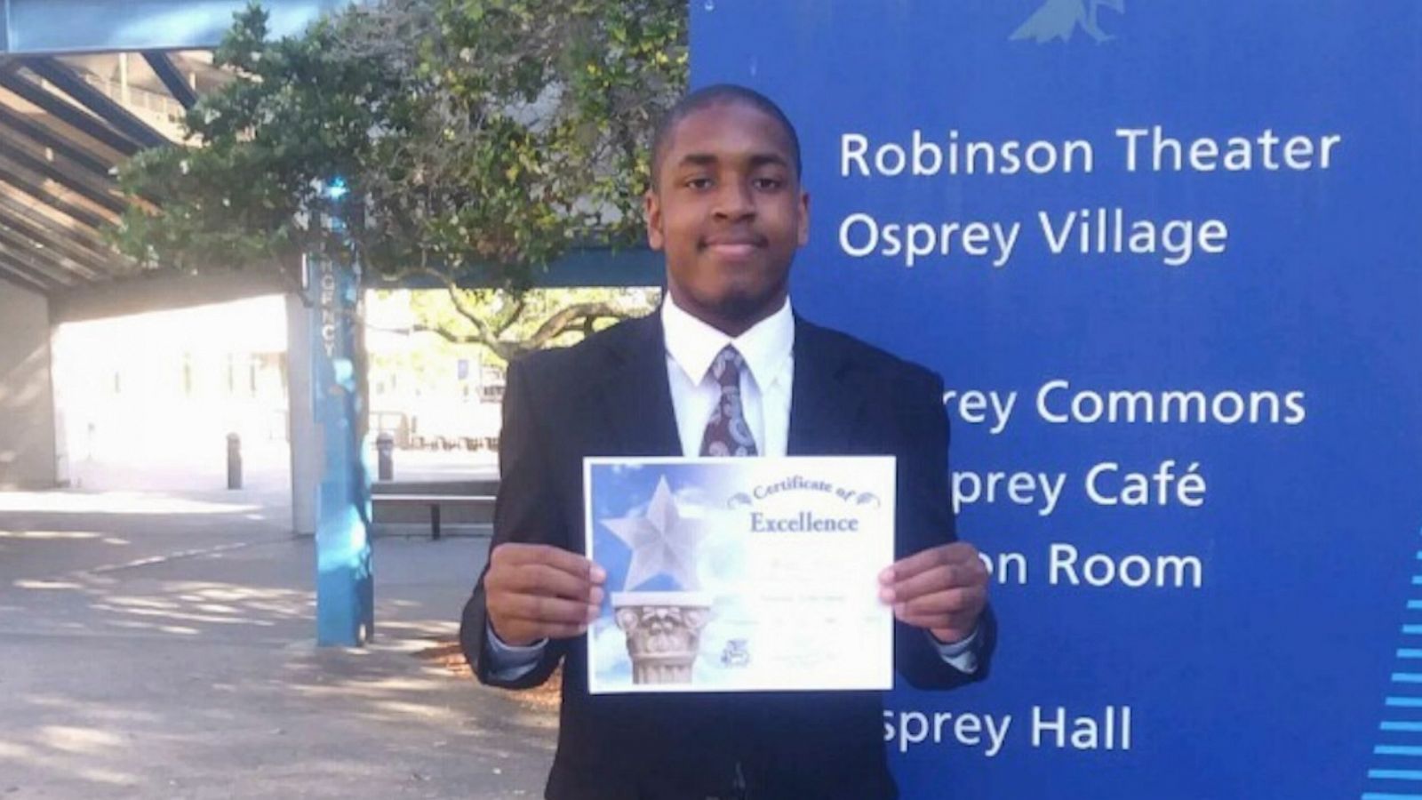 PHOTO: On July 23, Martin Folsom will graduate the top of his class from A. Philip Randolph Career Academy in Jacksonville, Florida. The 18-year-old achieved a 4.06 grade point average.