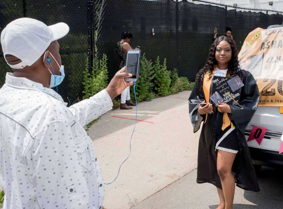 PHOTO: Ashanti Palmer, valedictorian of Nellie A. Thornton High School in Mount Vernon, New York, is headed to Rensselaer Polytechnic Institute in Troy, New York, to study biomedical engineering on the pre-med track.
