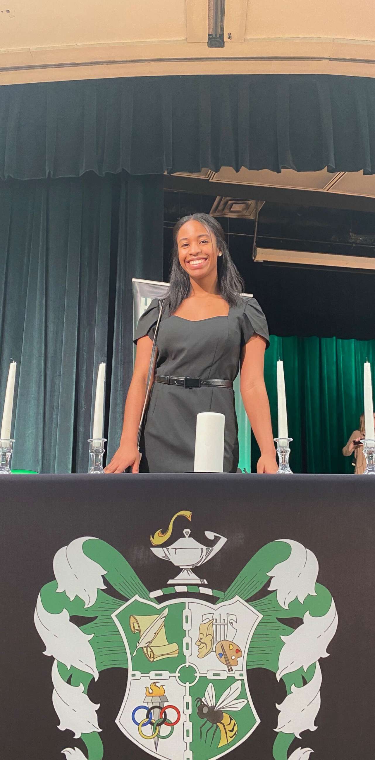 PHOTO: Aria McDaniel, the salutatorian at Haines City High School in Haines City, Florida, will attend the University of Florida to study biology. Her goal is to become a pediatrician.