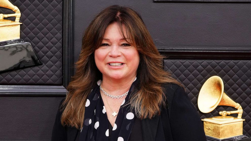 PHOTO: Valerie Bertinelli attends the 64th Annual GRAMMY Awards at MGM Grand Garden Arena, April 3, 2022, in Las Vegas.