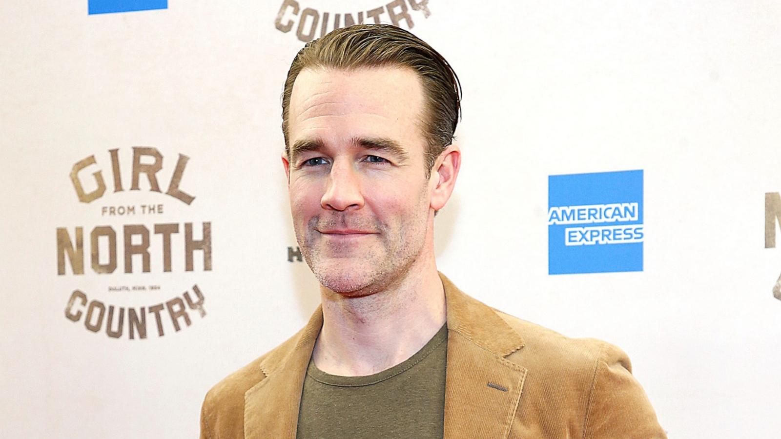 PHOTO: James Van Der Beek attends "Girl From The North Country" Broadway opening night at Belasco Theatre in New York City, March 05, 2020.