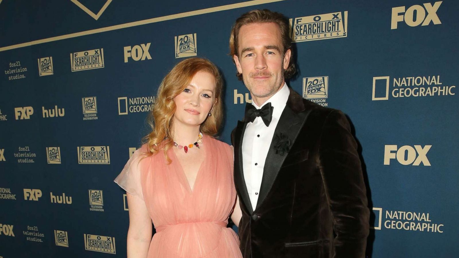 PHOTO: James van der Beek and wife Kimberly attend the FOX/HULU Golden Globe Awards viewing party and post-show celebration at The Beverly Hilton Hotel on Jan. 6, 2019 in Beverly Hills, Calif.