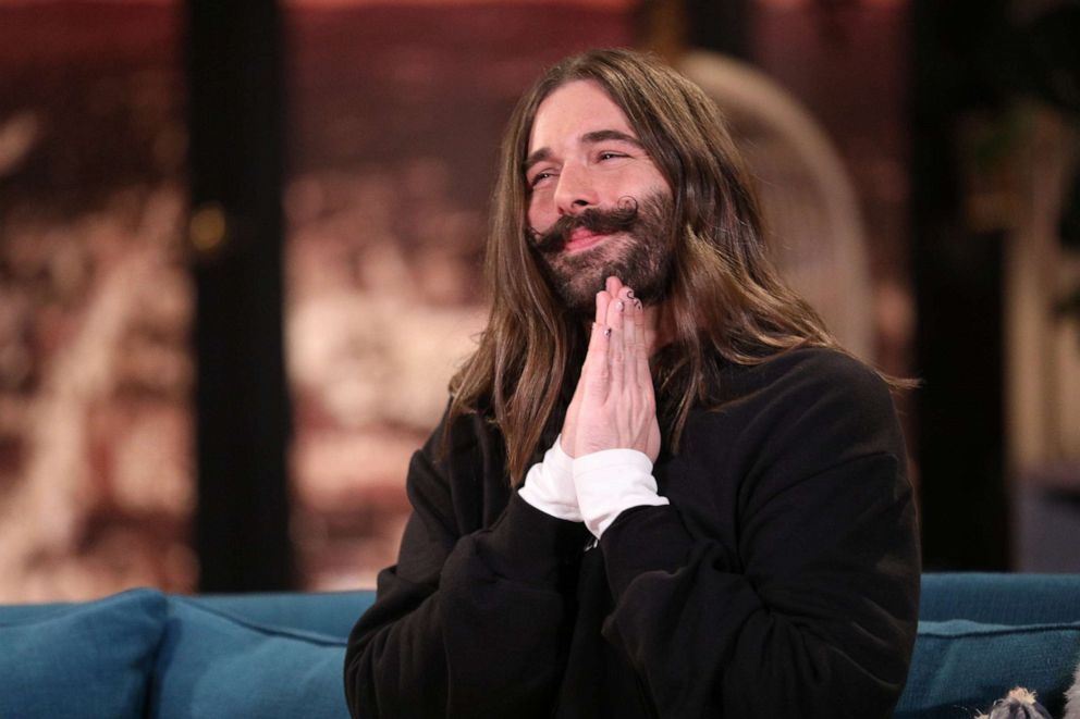 PHOTO: Jonathan Van Ness appears on the set of NBC's "Busy Tonight," episode 1042.