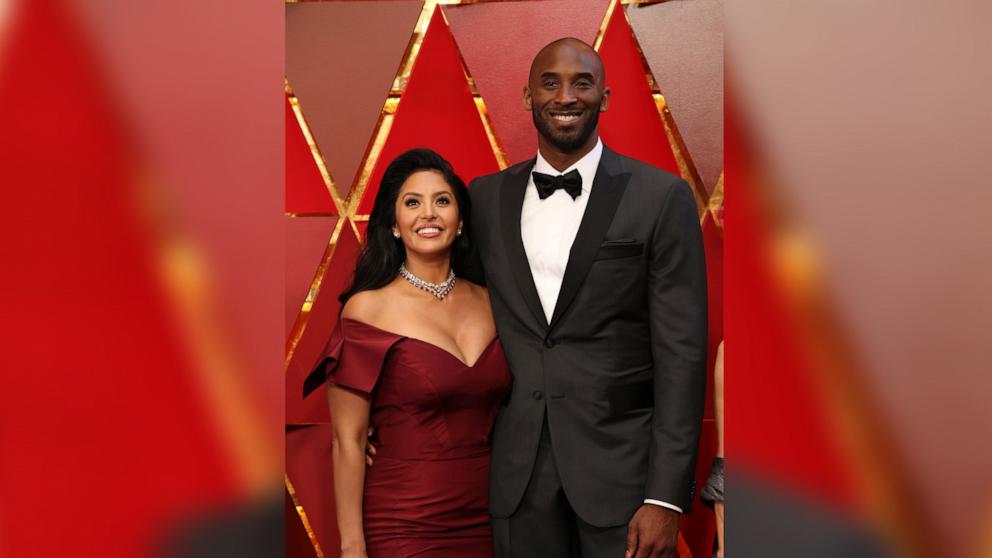 PHOTO: Kobe Bryant and Vanessa Laine Bryant attend the 90th Academy Awards, March 4, 2018, Los Angeles.