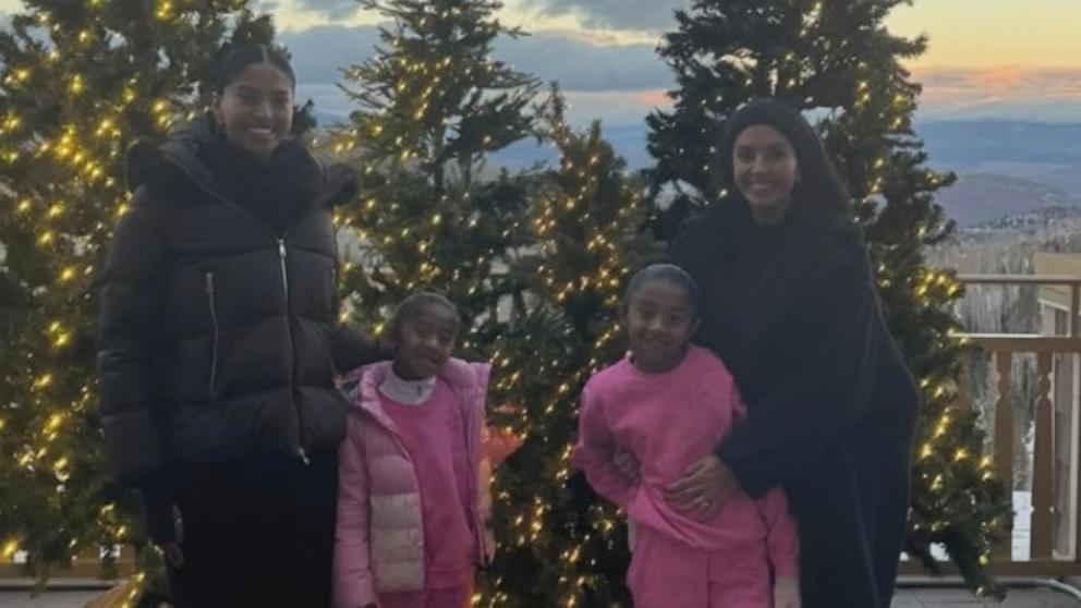 PHOTO: Vanessa Bryant shared an Instagram video of herself enjoying a ski vacation with her three daughters -- Natalia, Bianka, and Capri.