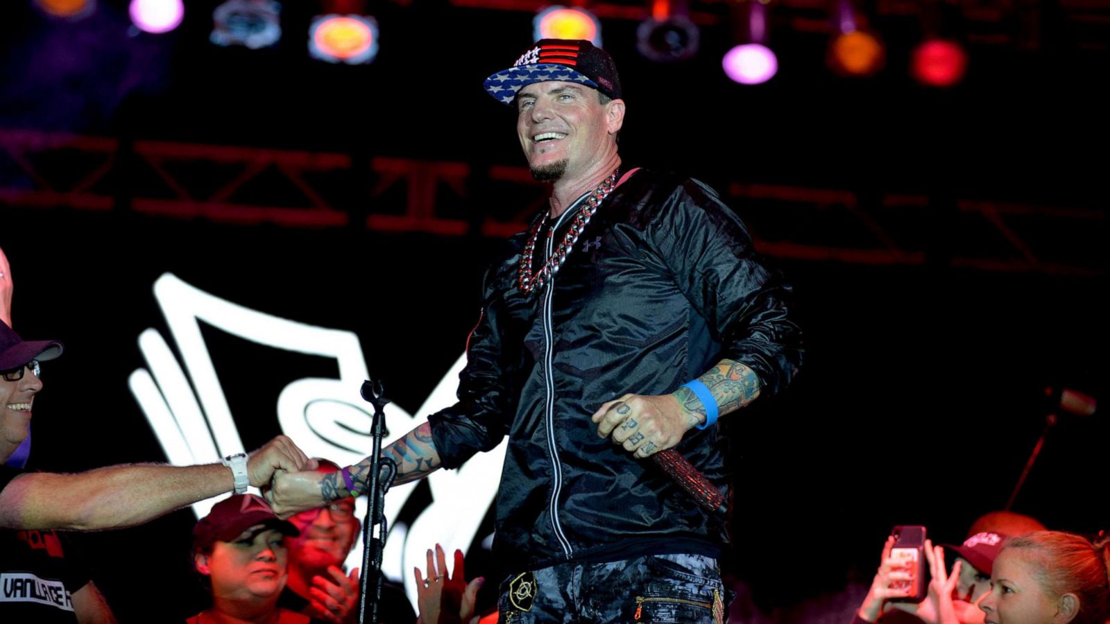 PHOTO: Vanilla Ice performs at Mega Beer and 90s Music Festival at Magic City Casino, Nov. 9, 2019, in Miami.