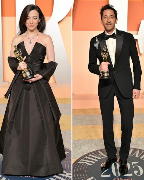 Vanity Fair Oscar Party 2025: All the looks from the red carpet - Good  Morning America